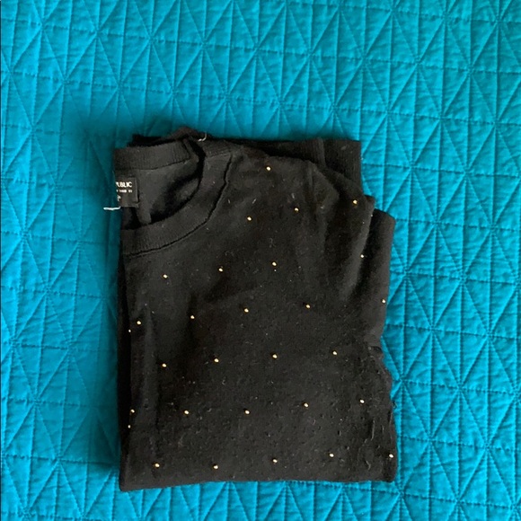 Banana Republic Black Sweater with Gold Beading - Picture 3 of 3